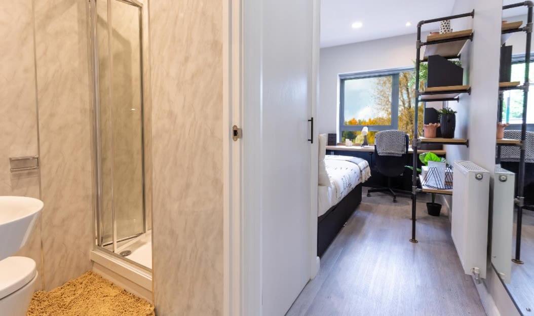 Cosy Ensuite Bedrooms At Electric Press Near Sheffield City Centre Pokój zdjęcie